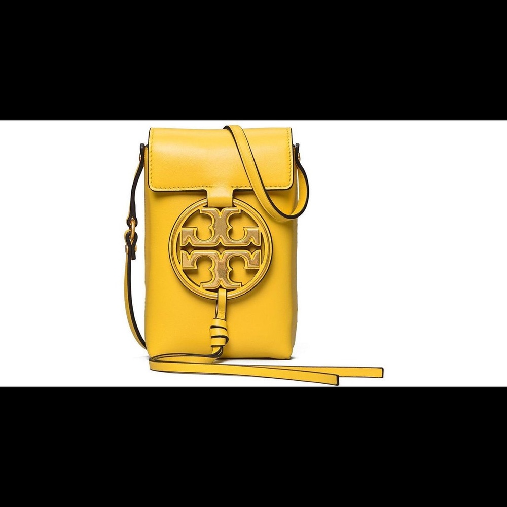 Miller metal yellow phone cross body